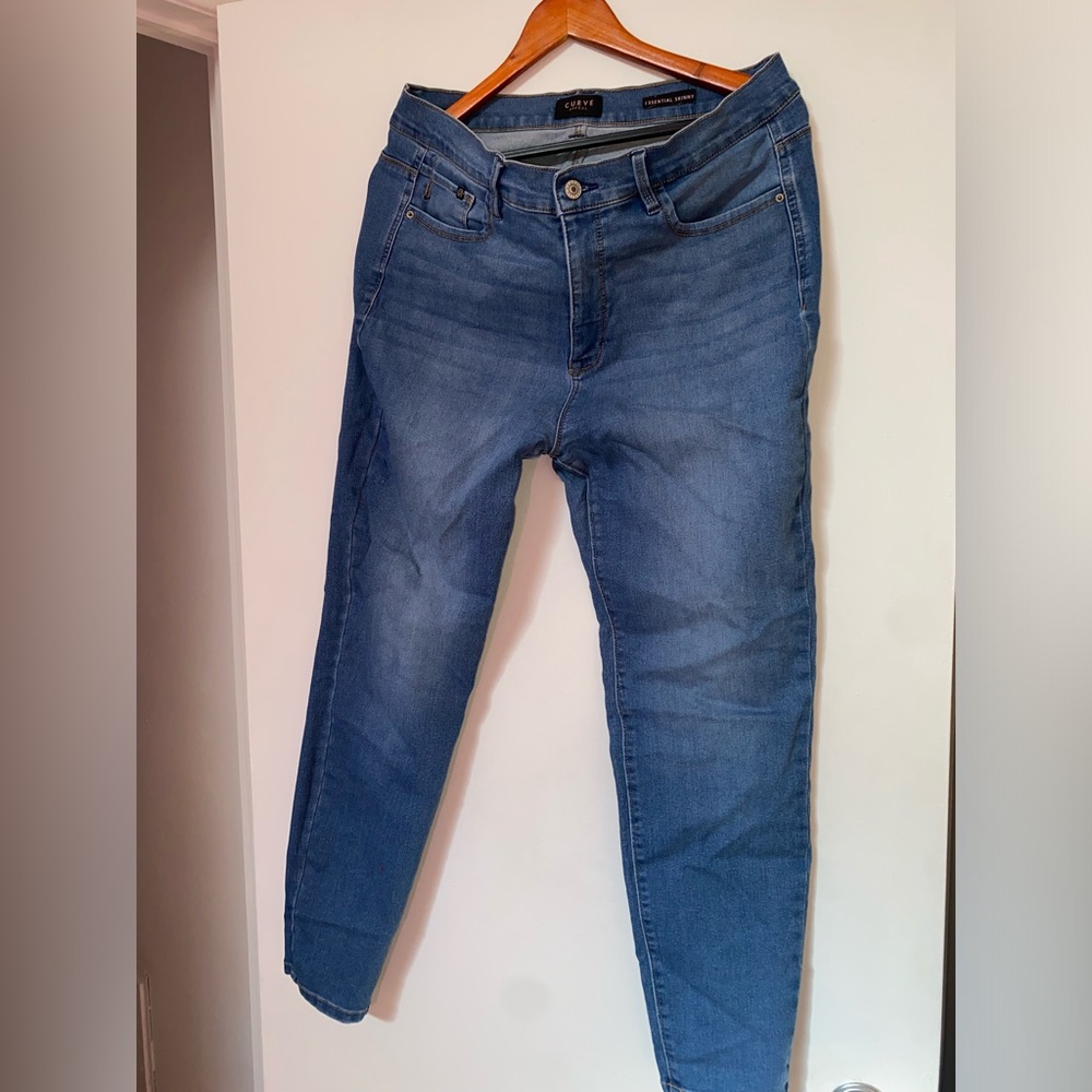 Curve jeans